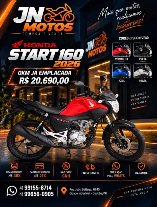 HONDA-CG 160 START ES-2025