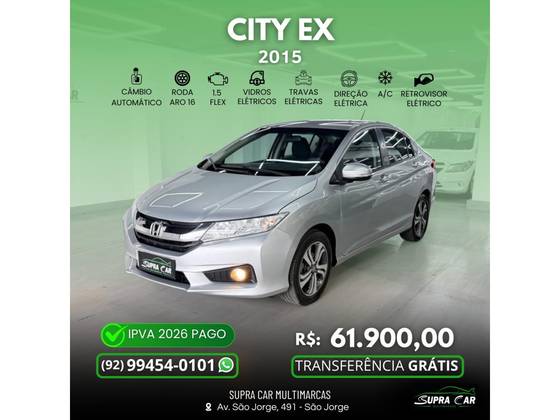 HONDA CITY 1.5 EX 16V FLEX 4P AUTOMÁTICO