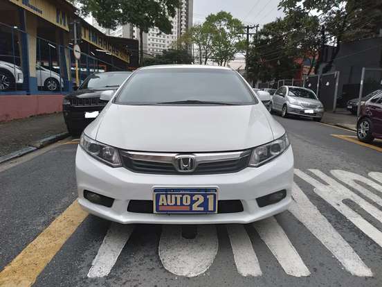 HONDA-CIVIC-1.8 LXS 16V FLEX 4P AUTOMÁTICO HONDA-CIVIC-2013