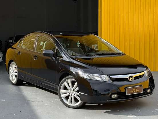 HONDA-CIVIC-1.8 LXS 16V FLEX 4P MANUAL HONDA-CIVIC-2008