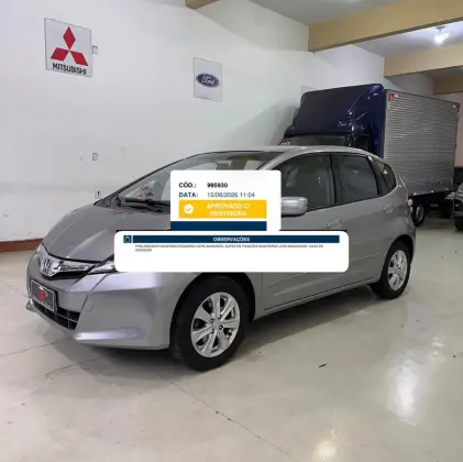 HONDA FIT 1.4 LX 16V FLEX 4P AUTOMÁTICO