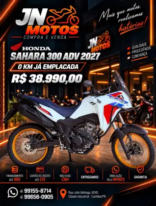 HONDA XRE 300 SAHARA ADVENTURE 