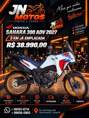 HONDA-XRE 300 SAHARA ADVENTURE-2026