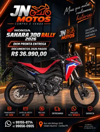 HONDA XRE 300 SAHARA RALLY 
