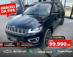 JEEP COMPASS 2.0 16V FLEX LONGITUDE AUTOMÁTICO JEEP COMPASS 2.0 16V FLEX LONGITUDE AUTOMÁTICO