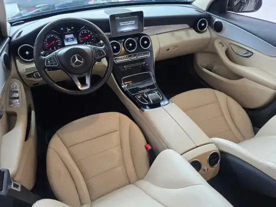 MERCEDES-BENZ-C 180-1.6 CGI 16V TURBO GASOLINA 4P AUTOMÁTICO MERCEDES-BENZ-C 180-2015
