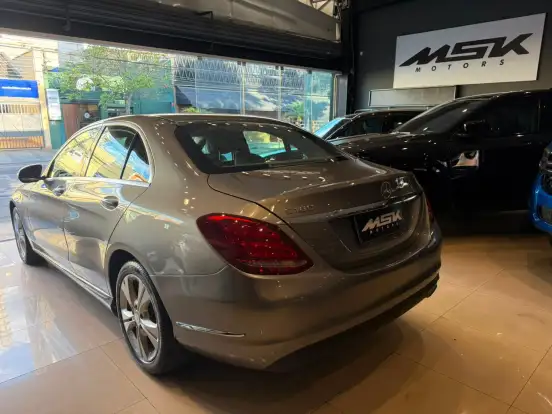 MERCEDES-BENZ-C 180-1.6 CGI 16V TURBO GASOLINA 4P AUTOMÁTICO MERCEDES-BENZ-C 180-2015