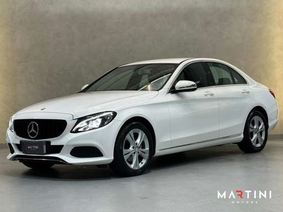 MERCEDES-BENZ-C 180-1.6 CGI 16V TURBO FLEX 4P AUTOMÁTICO MERCEDES-BENZ-C 180-2015