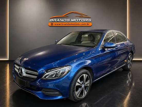 MERCEDES-BENZ-C 180-1.6 CGI AVANTGARDE 16V TURBO GASOLINA 4P AUTOMÁTICO MERCEDES-BENZ-C 180-2014