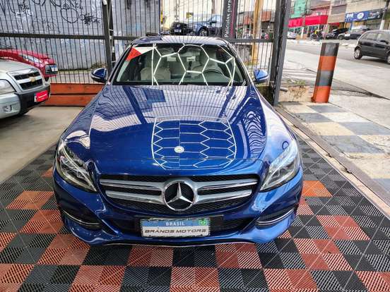 MERCEDES-BENZ-C 180-1.6 CGI AVANTGARDE 16V TURBO GASOLINA 4P AUTOMÁTICO MERCEDES-BENZ-C 180-2014