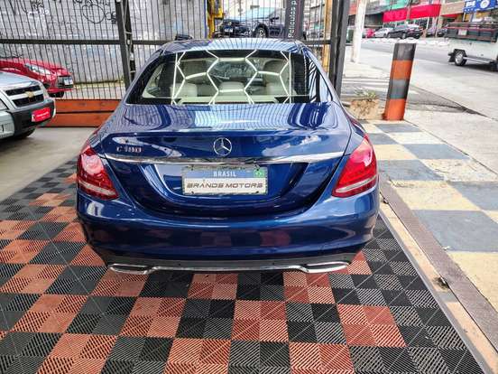 MERCEDES-BENZ-C 180-1.6 CGI AVANTGARDE 16V TURBO GASOLINA 4P AUTOMÁTICO MERCEDES-BENZ-C 180-2014