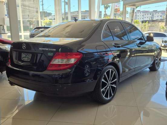 MERCEDES-BENZ-C 200 K-1.8 AVANTGARDE KOMPRESSOR GASOLINA 4P AUTOMÁTICO MERCEDES-BENZ-C 200 K-2008
