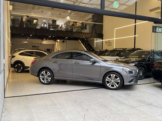 MERCEDES-BENZ-CLA 200-1.6 VISION 16V FLEX 4P AUTOMÁTICO MERCEDES-BENZ-CLA 200-2015