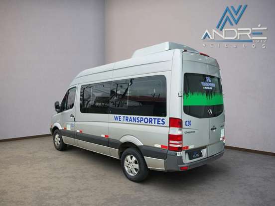 MERCEDES-BENZ-SPRINTER-2.2 415 CDI VAN 16 LUGARES TETO ALTO 16V BI-TURBO DIESEL MANUAL MERCEDES-BENZ-SPRINTER-2014