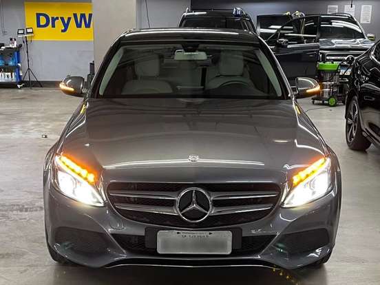 MERCEDES-BENZ-C 180-1.6 CGI 16V TURBO FLEX 4P AUTOMÁTICO MERCEDES-BENZ-C 180-2017