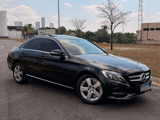 MERCEDES-BENZ-C 180-1.6 CGI EXCLUSIVE 16V TURBO GASOLINA 4P AUTOMÁTICO MERCEDES-BENZ-C 180-2015