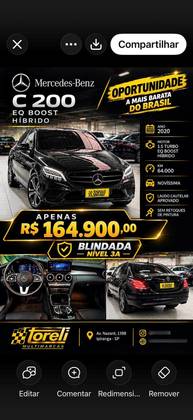 MERCEDES-BENZ C 200 1.5 EQ BOOST HÍBRIDO 9G-TRONIC
