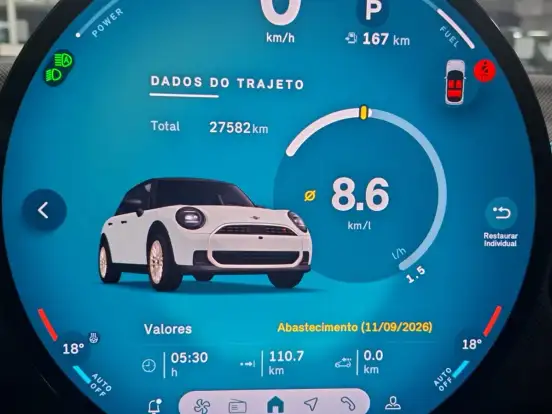 MINI-COOPER-2.0 16V TWINPOWER GASOLINA S TOP 4P STEPTRONIC MINI-COOPER-2024