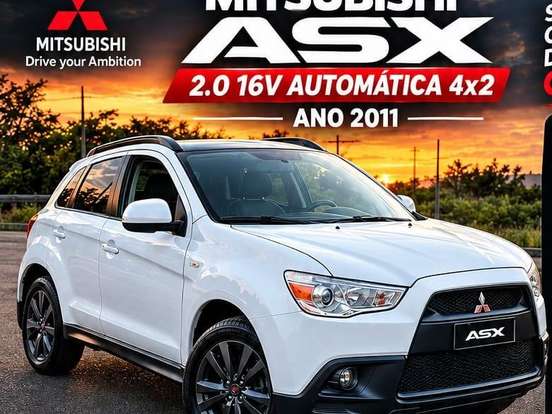 MITSUBISHI-ASX-2.0 4X2 16V GASOLINA 4P AUTOMÁTICO MITSUBISHI-ASX-2011