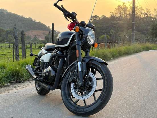 ROYAL ENFIELD-SHOTGUN 650 STENCIL WHITE ROYAL ENFIELD-SHOTGUN 650 STENCIL WHITE-2025