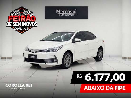 TOYOTA-COROLLA-2.0 XEI 16V FLEX 4P AUTOMÁTICO TOYOTA-COROLLA-2019