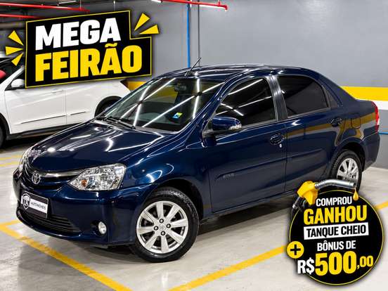 TOYOTA-ETIOS-1.5 XLS SEDAN 16V FLEX 4P AUTOMÁTICO TOYOTA-ETIOS-2016