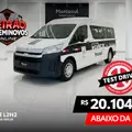 TOYOTA HIACE 2.8 D-4D TURBO DIESEL MINIBUS 15+1 DX AUTOMÁTICO TOYOTA HIACE 2.8 D-4D TURBO DIESEL MINIBUS 15+1 DX AUTOMÁTICO