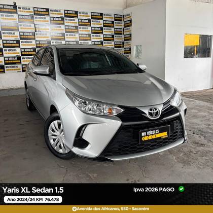 TOYOTA YARIS 1.5 16V FLEX SEDAN XL MULTIDRIVE