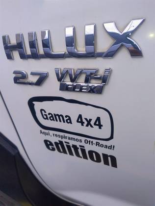 TOYOTA HILUX 2.7 SRV 4X4 CD 16V FLEX 4P AUTOMÁTICO