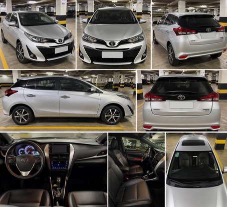TOYOTA-YARIS-1.5 16V FLEX XLS MULTIDRIVE TOYOTA-YARIS-2018