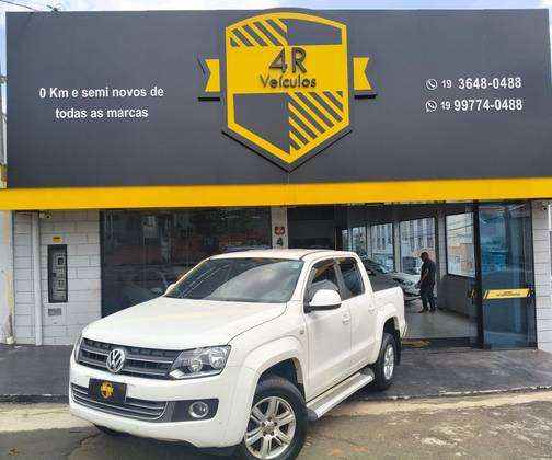 VOLKSWAGEN AMAROK 2.0 TRENDLINE 4X4 CD 16V TURBO INTERCOOLER DIESEL 4P AUTOMÁTICO