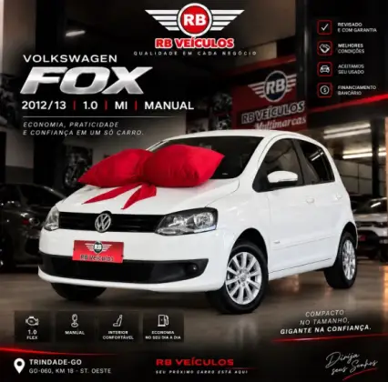 VOLKSWAGEN FOX 1.0 MI 8V FLEX 4P MANUAL