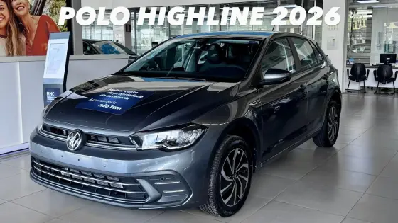 VOLKSWAGEN POLO 1.0 170 TSI HIGHLINE AUTOMÁTICO