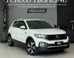 VOLKSWAGEN T-CROSS 1.4 250 TSI TOTAL FLEX HIGHLINE AUTOMÁTICO VOLKSWAGEN T-CROSS 1.4 250 TSI TOTAL FLEX HIGHLINE AUTOMÁTICO