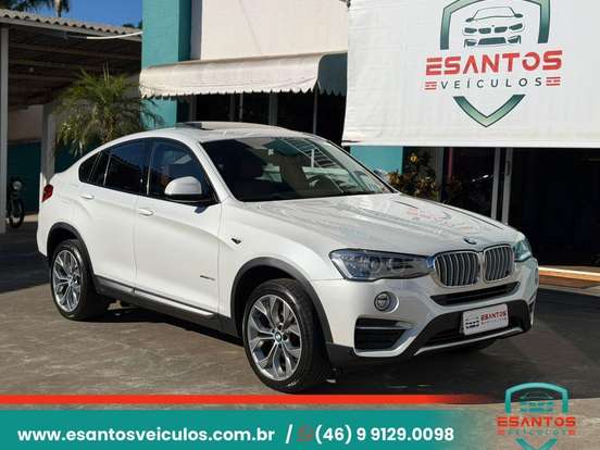 BMW-X4-2.0 28I X LINE 4X4 16V TURBO GASOLINA 4P AUTOMÁTICO BMW-X4-2016