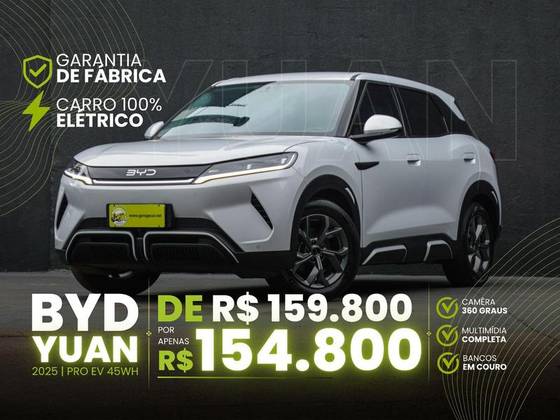 BYD YUAN PRO 45,1 KW ELÉTRICO