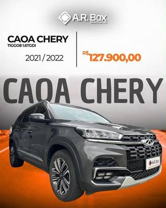 CAOA CHERY TIGGO 8 1.6 TGDI GASOLINA TXS DCT