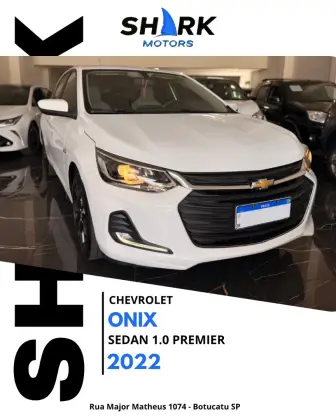 CHEVROLET ONIX 1.0 TURBO FLEX PLUS PREMIER AUTOMÁTICO