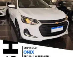 CHEVROLET ONIX 1.0 TURBO FLEX PLUS PREMIER AUTOMÁTICO CHEVROLET ONIX 1.0 TURBO FLEX PLUS PREMIER AUTOMÁTICO