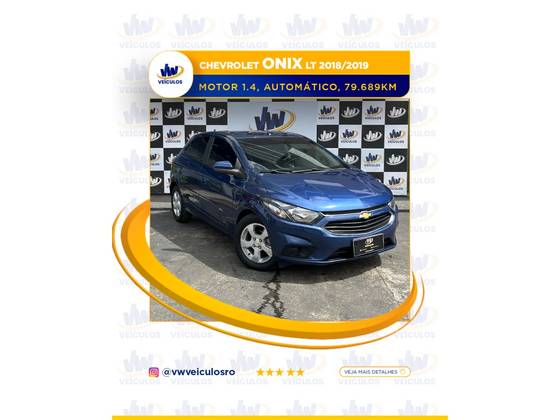 CHEVROLET ONIX 1.4 MPFI LT 8V FLEX 4P AUTOMÁTICO