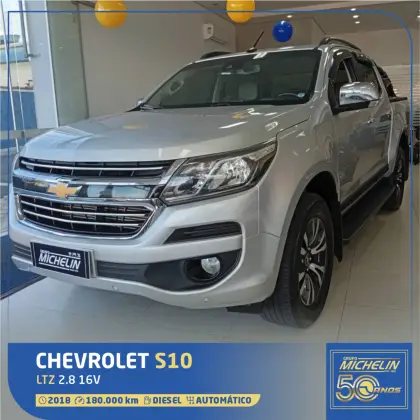 CHEVROLET S10 2.8 LTZ 4X4 CD 16V TURBO DIESEL 4P AUTOMÁTICO