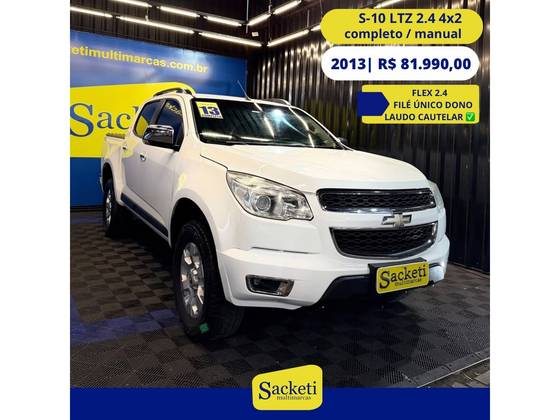 CHEVROLET S10 2.4 LTZ 4X2 CD 8V FLEX 4P MANUAL