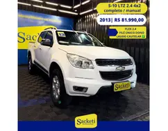 CHEVROLET S10 2.4 LTZ 4X2 CD 8V FLEX 4P MANUAL CHEVROLET S10 2.4 LTZ 4X2 CD 8V FLEX 4P MANUAL