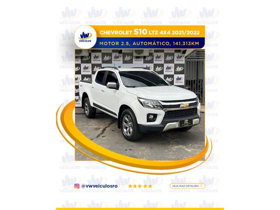 CHEVROLET S10 2.5 16V FLEX LTZ CD 4X4 AUTOMÁTICO
