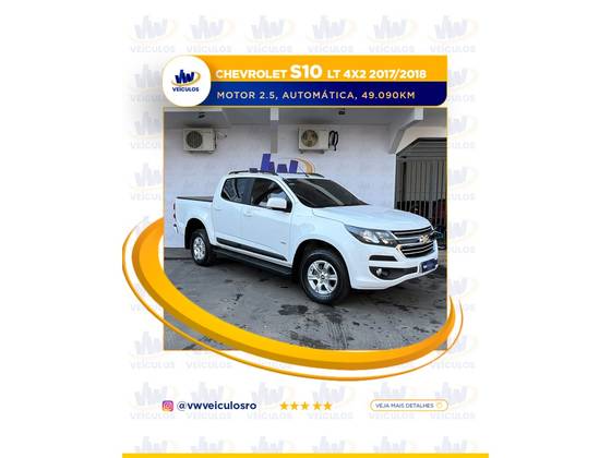 CHEVROLET S10 2.5 LT 4X2 CD 16V FLEX 4P AUTOMÁTICO
