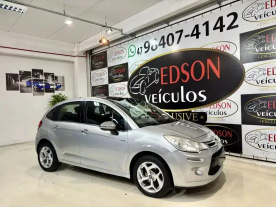 CITROËN-C3-1.6 EXCLUSIVE 16V FLEX 4P MANUAL CITROËN-C3-2013