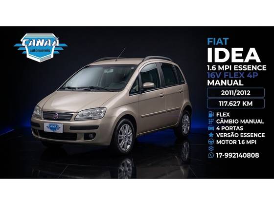 FIAT IDEA 1.6 MPI ESSENCE 16V FLEX 4P MANUAL