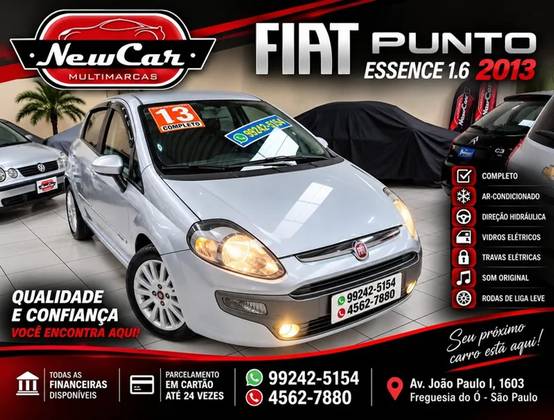 FIAT PUNTO 1.6 ESSENCE 16V FLEX 4P MANUAL