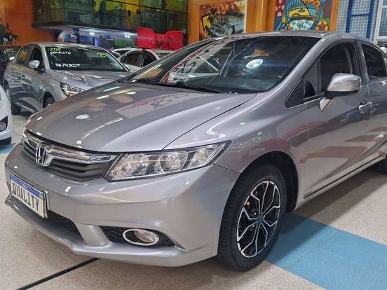 HONDA-CIVIC-1.8 LXS 16V FLEX 4P AUTOMÁTICO HONDA-CIVIC-2015