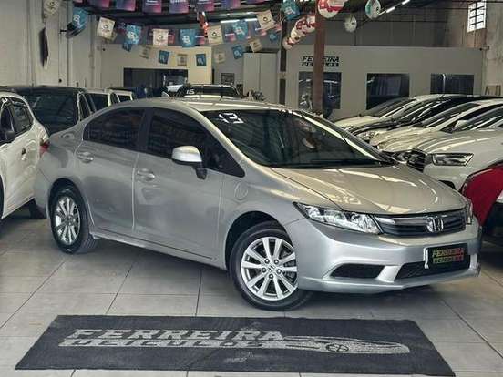HONDA-CIVIC-1.8 LXS 16V FLEX 4P AUTOMÁTICO HONDA-CIVIC-2012